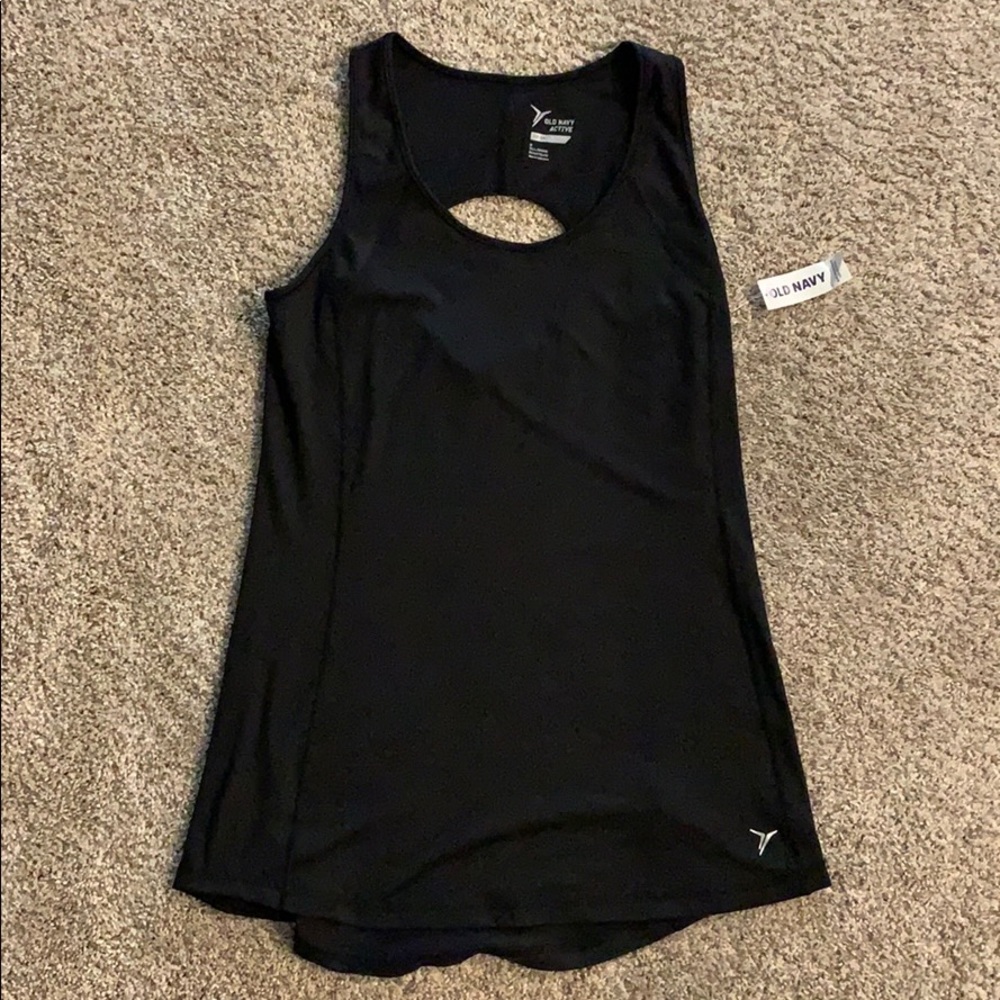 Old Navy Keyhole Back Active Top